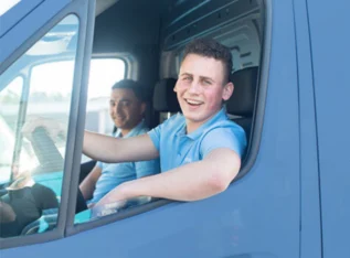 Two Summit Mechanics On A Bus