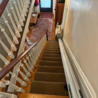 Straight TKE Levant Stairlift In Fergus, Ontario